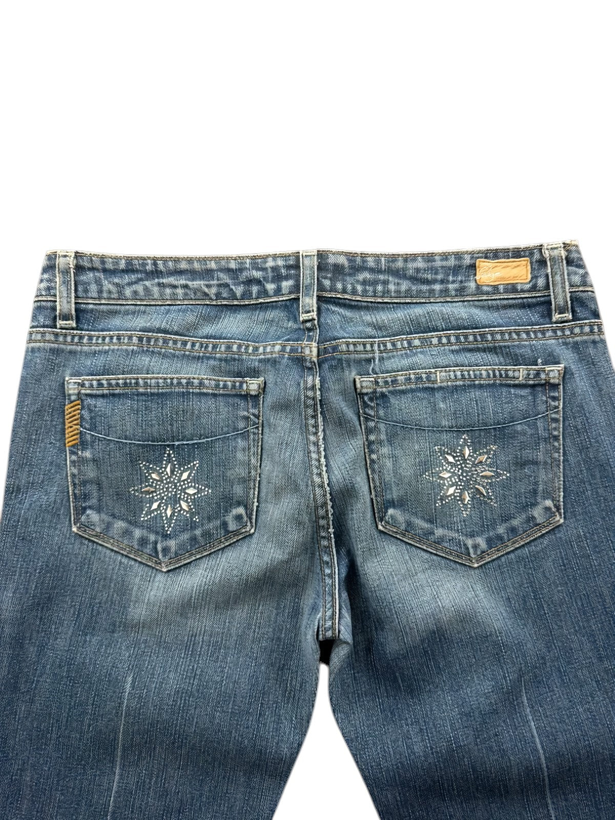 Paige Low Rise Bootcut Jeans – L