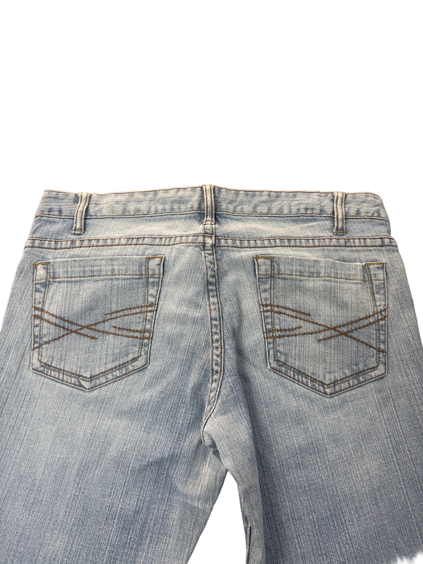 Aeropostale Curvy Mid Rise Bootcut Jeans – L
