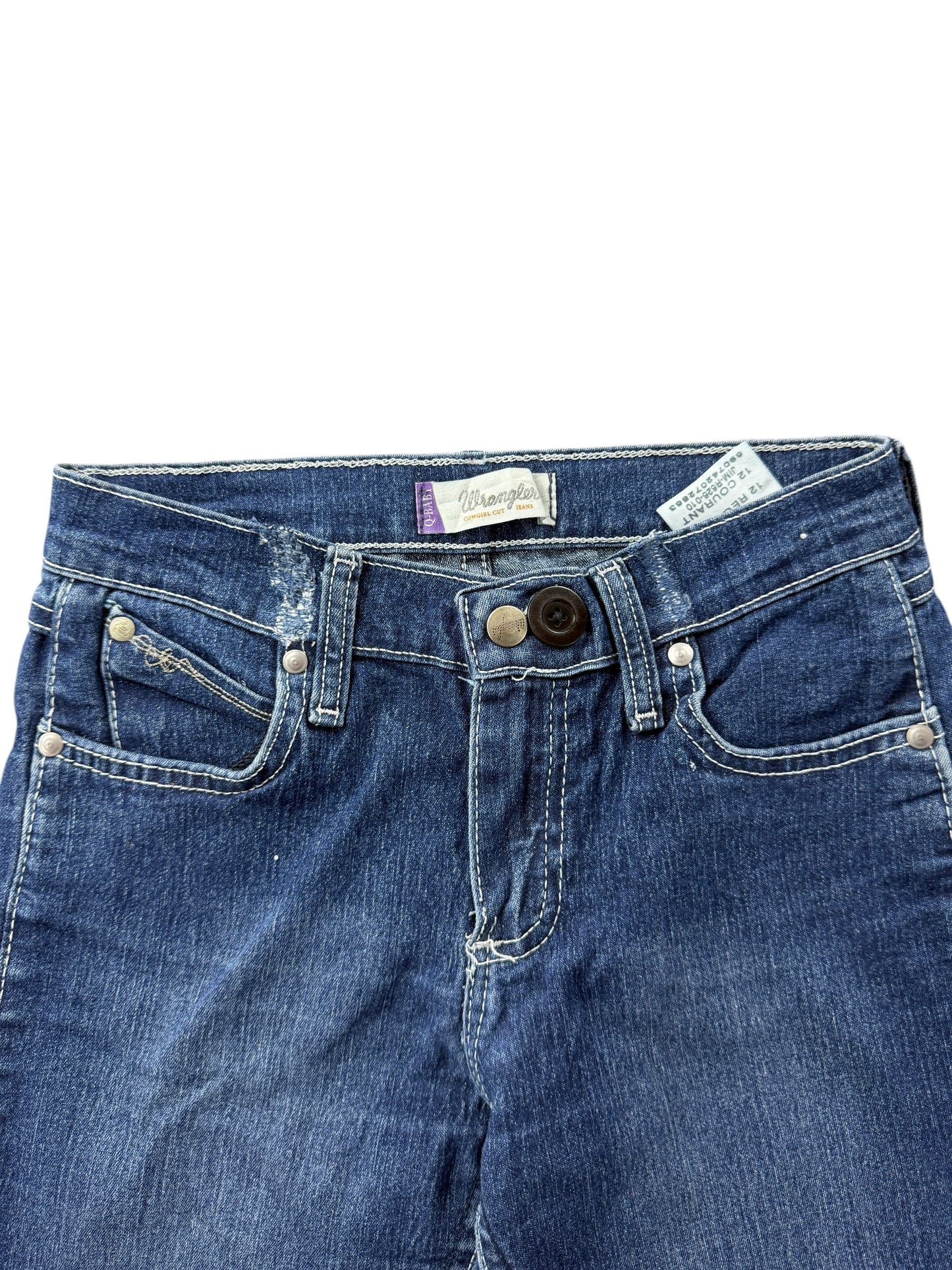 Wrangler Cowgirl Cut Low Rise Bootcut Jeans – XXS