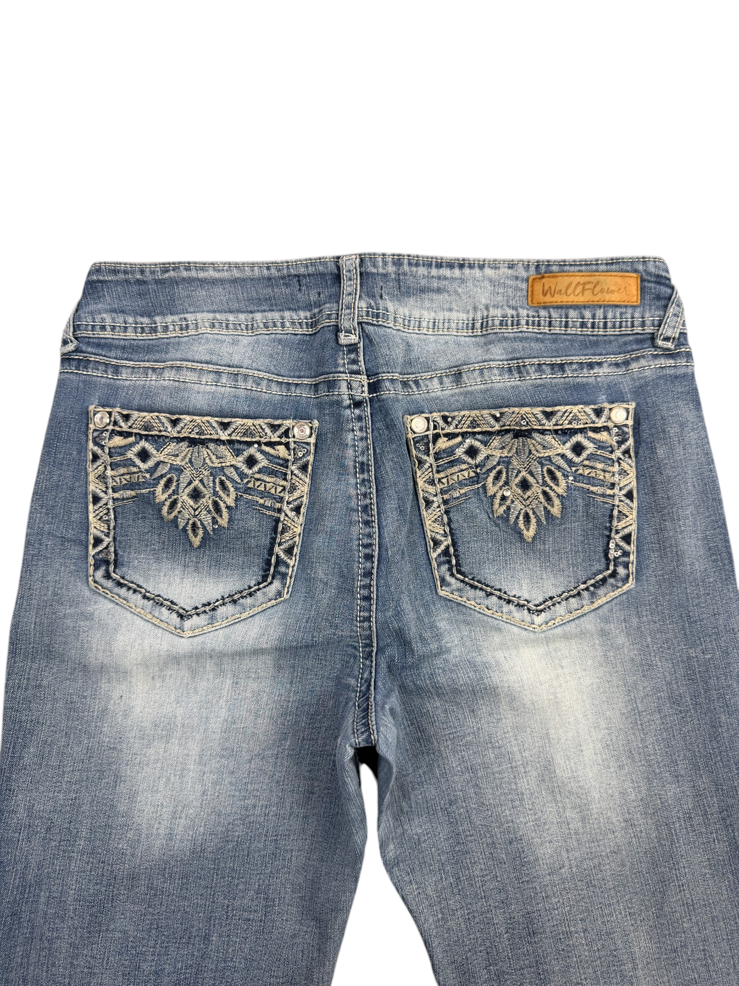 WallFlower Luscious Curvy Fit Mid Rise Bootcut Jeans – M