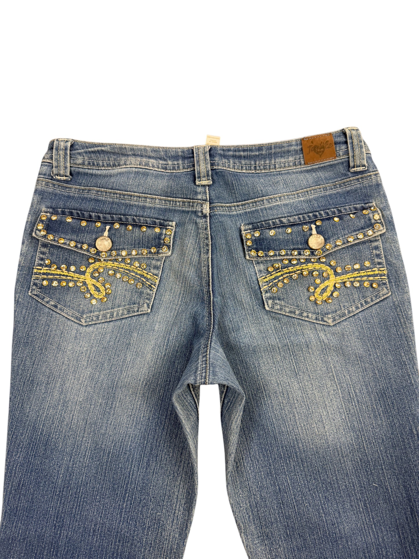 Justice Jeans Simply Low Rise Bootcut – L