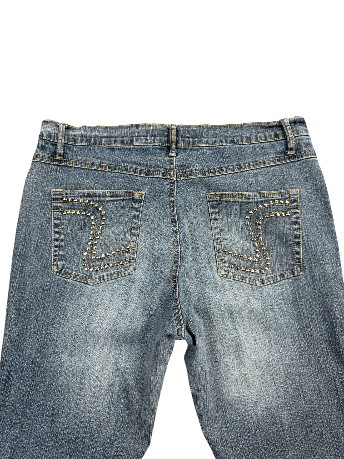 Lazer Mid Rise Bootcut Jeans – L