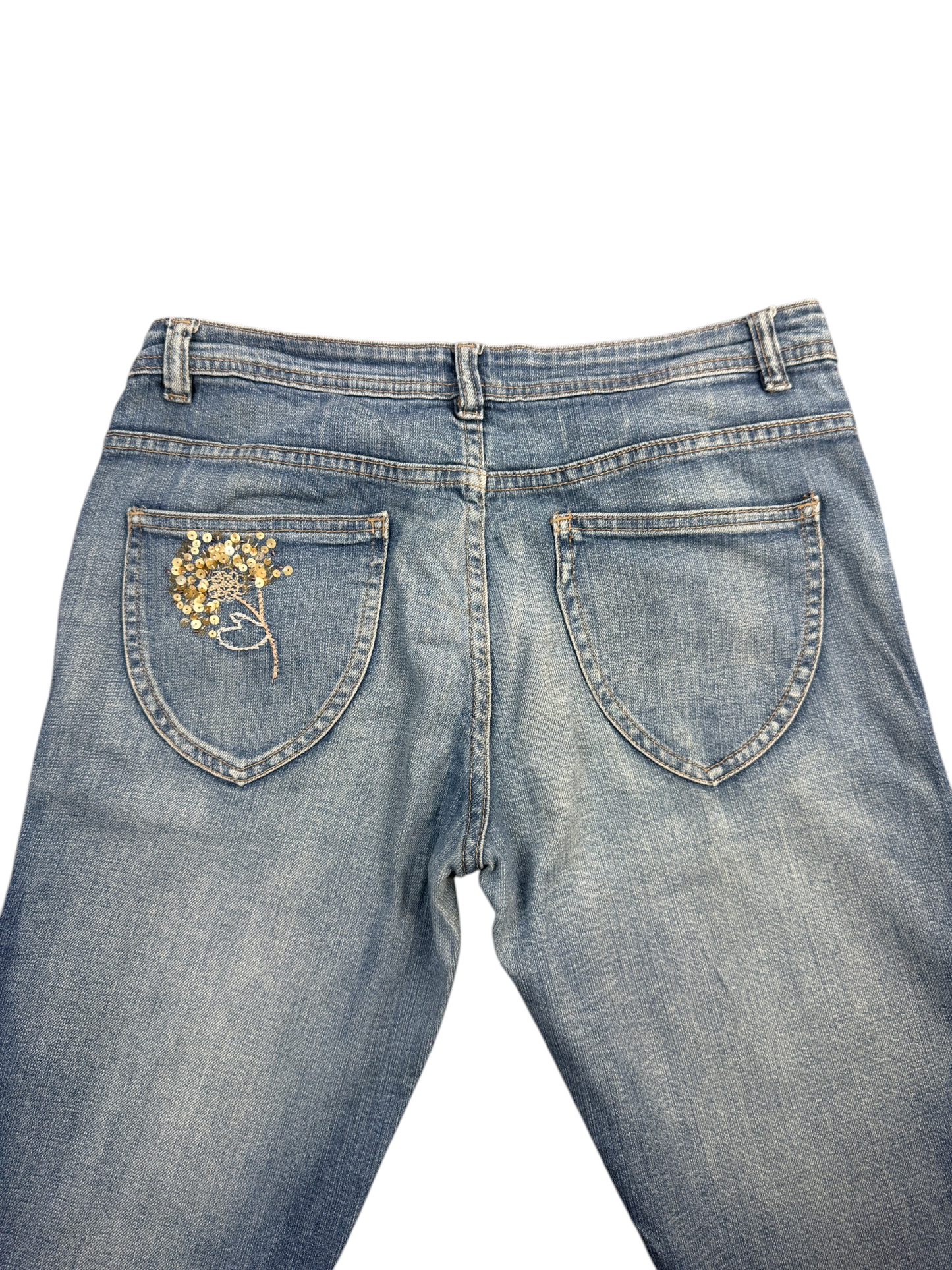 Outfit Mid Rise Flare Bootcut Jeans – L