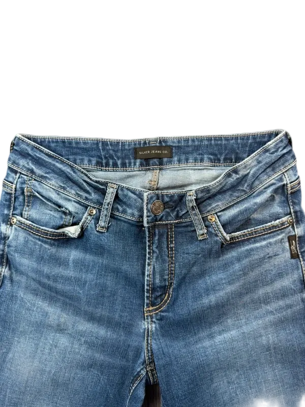 Silver Jeans Elise Slim W28 Mid Rise Bootcut