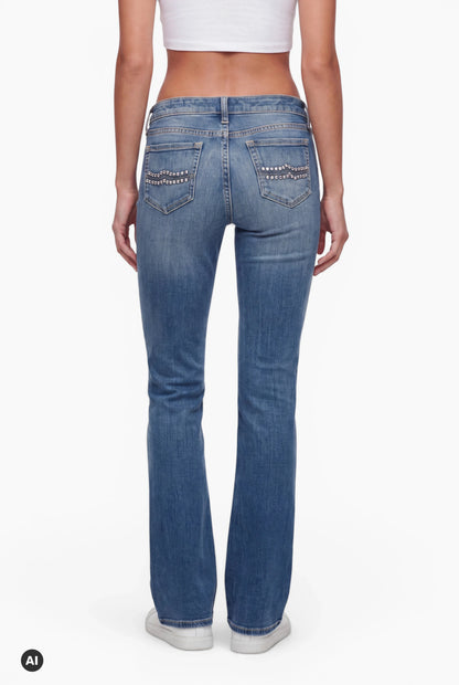 Arizona Jeans Co Low Rise Bootcut Jeans – XS