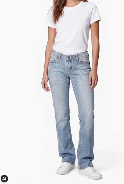 Zana Di Low Rise Bootcut Jeans – M
