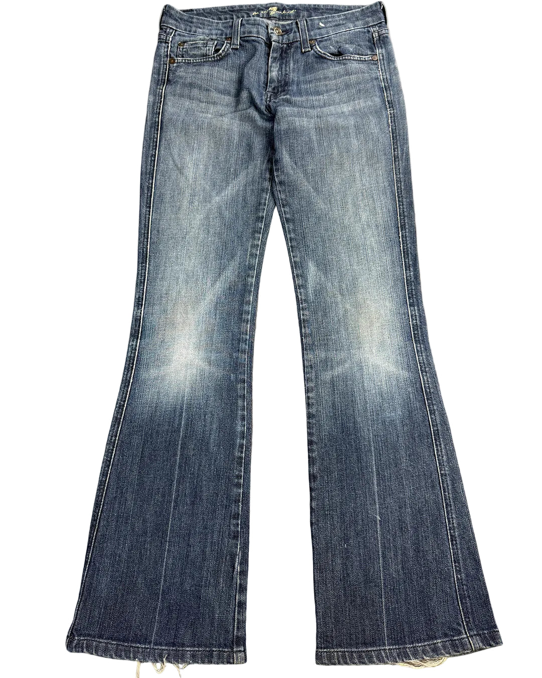7 For All Mankind Low Rise Bootcut Jeans – M
