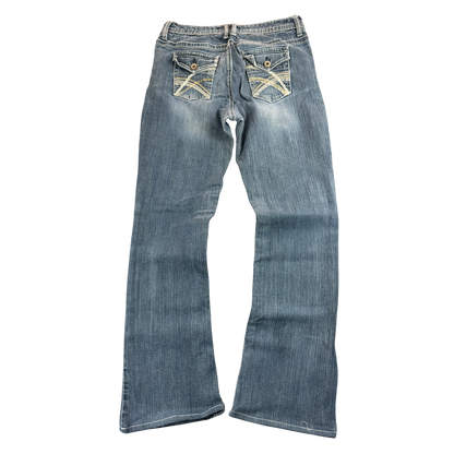 Rue21 Bootcut Jeans Y2K Damen W27/S