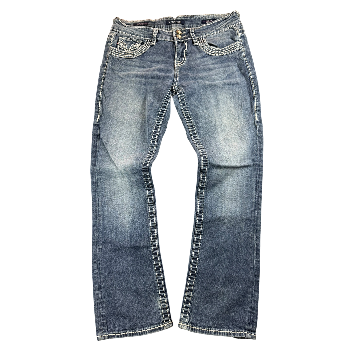 Vigoss Chelsea Bootcut Jeans Damen Y2K