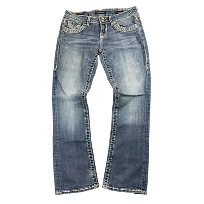 Vigoss Chelsea Bootcut Jeans Damen Y2K
