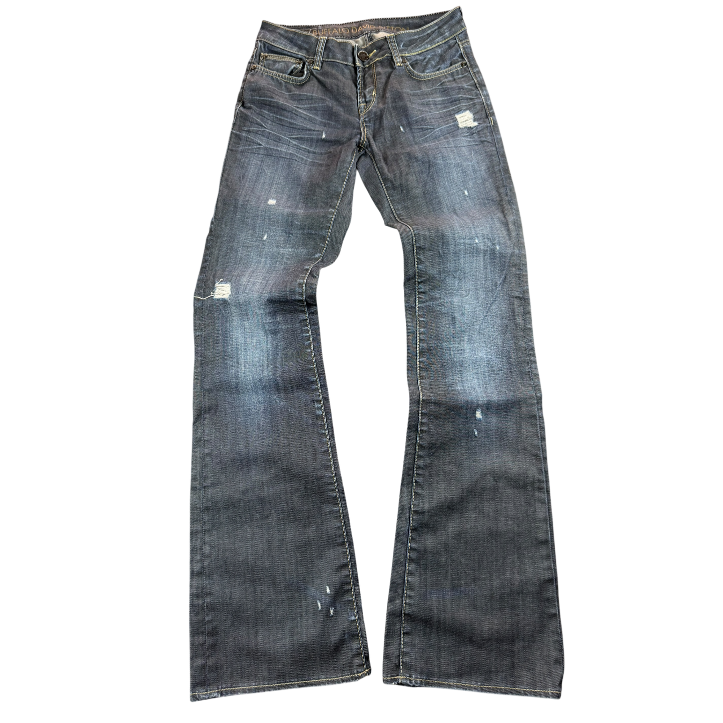 Buffalo David Bitton Flare Jeans Damen Y2K