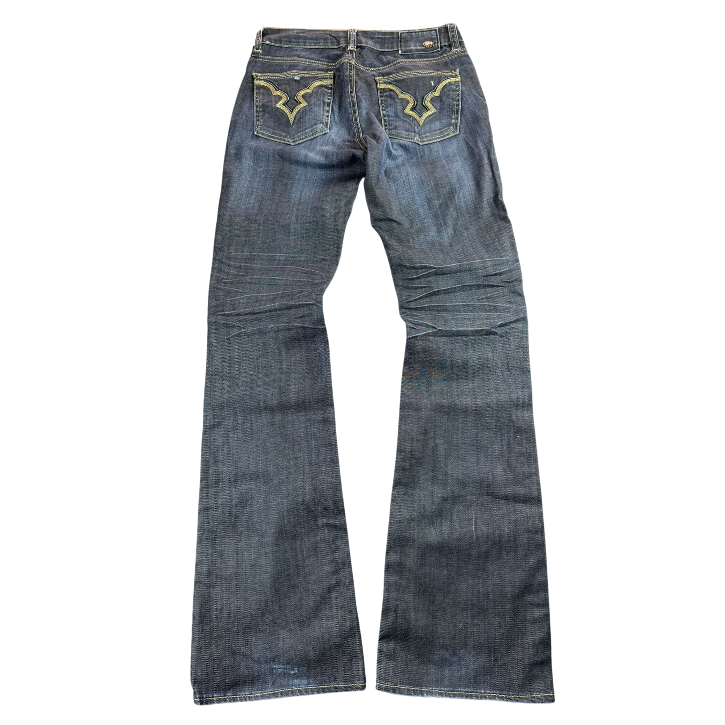 Buffalo David Bitton Flare Jeans Damen Y2K