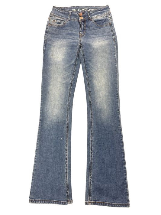 Wallflower Luscious Curvy Fit Mid Rise Bootcut Jeans – XS
