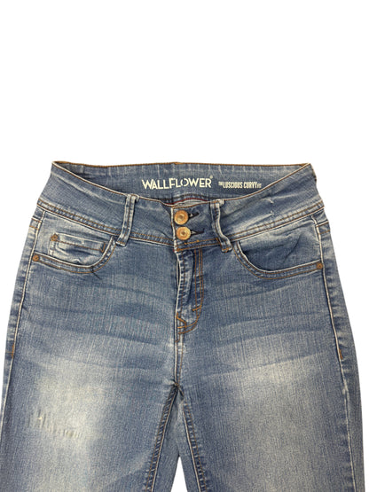 Wallflower Luscious Curvy Fit Mid Rise Bootcut Jeans – XS