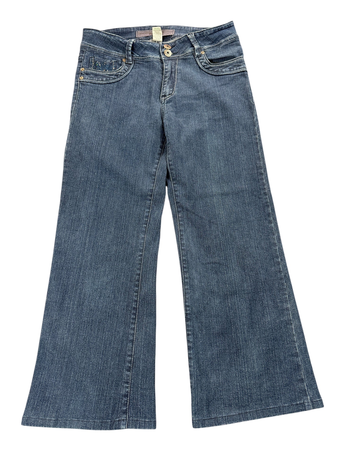 Bootleg Blues Mid Rise Bootcut Jeans – M