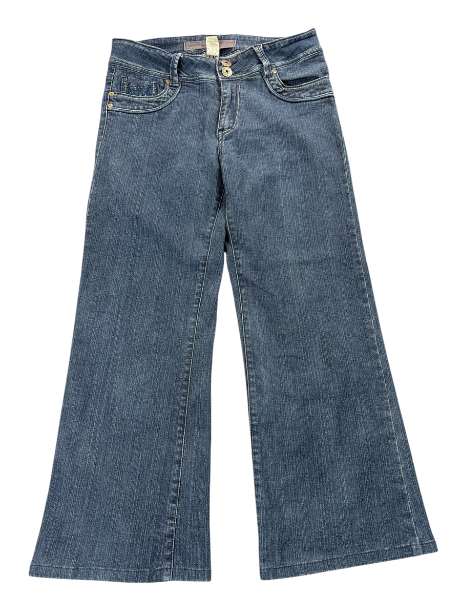 Bootleg Blues Mid Rise Bootcut Jeans – M