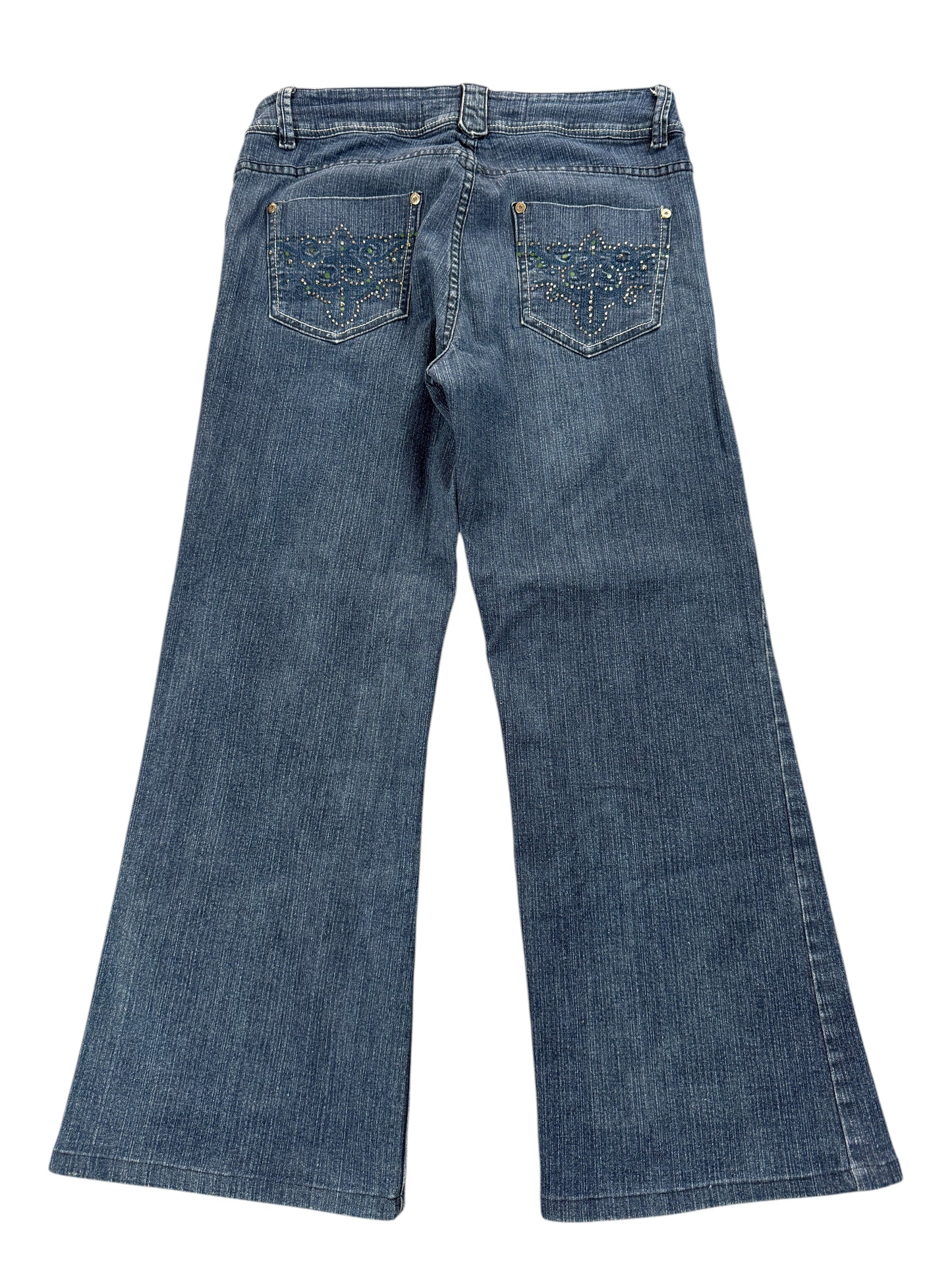 Bootleg Blues Mid Rise Bootcut Jeans – M
