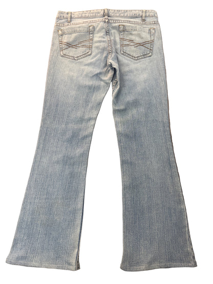 Aeropostale Curvy Mid Rise Bootcut Jeans – L