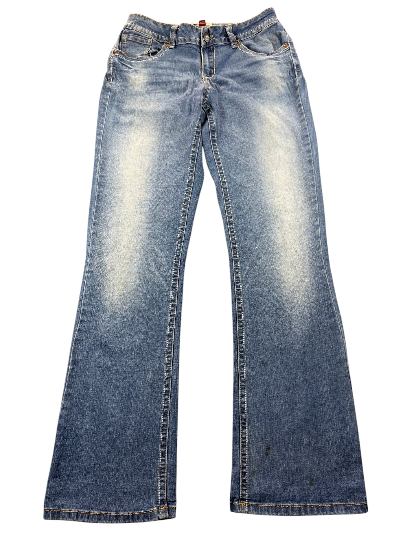 Lei Bridget Curvy Boot Low Rise Bootcut Jeans – S