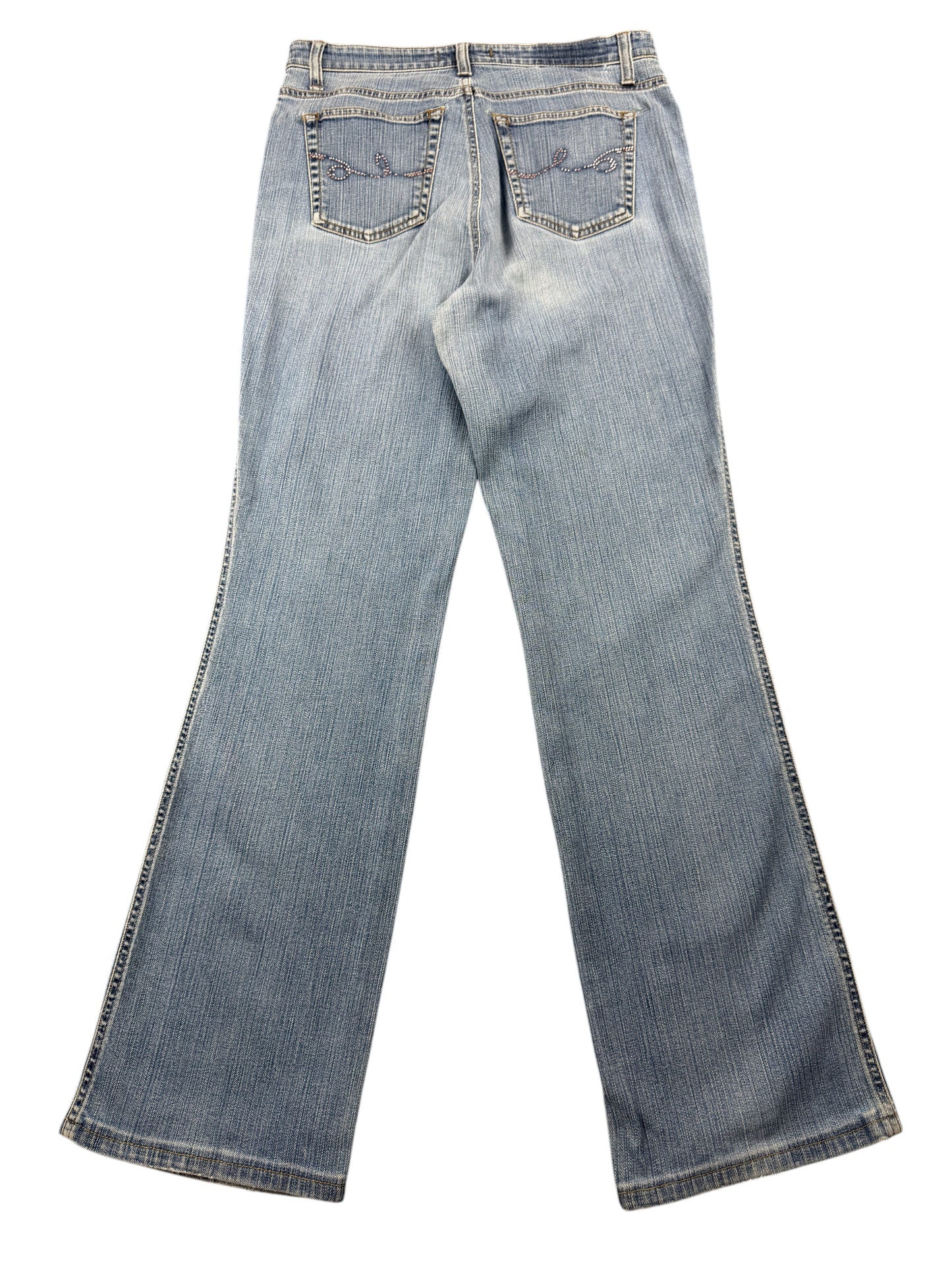 Cambio Mid Rise Bootcut Jeans – S