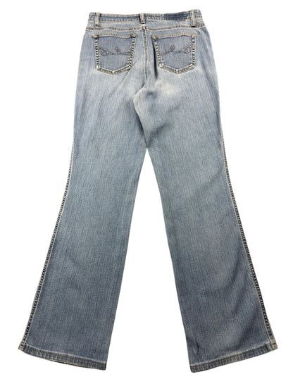 Cambio Mid Rise Bootcut Jeans – S