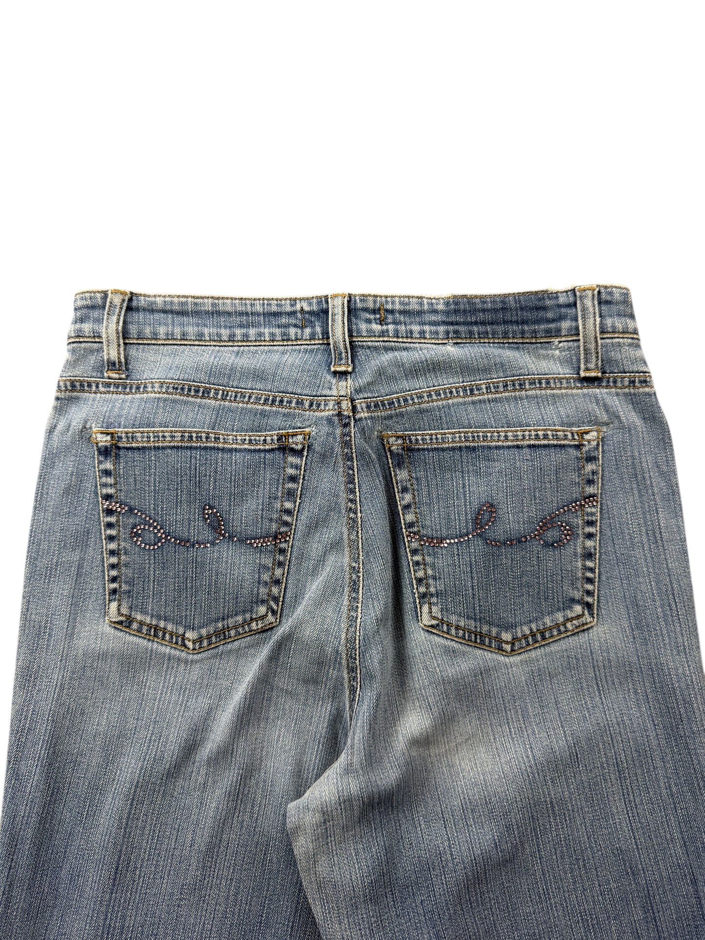 Cambio Mid Rise Bootcut Jeans – S