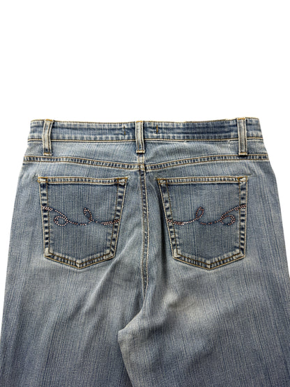 Cambio Mid Rise Bootcut Jeans – S