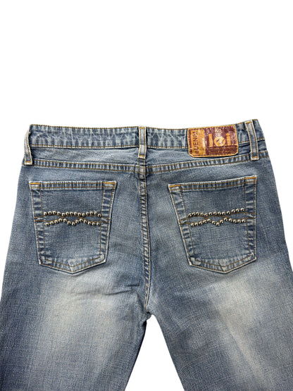 L.E.I. Mid Rise Bootcut Jeans – S