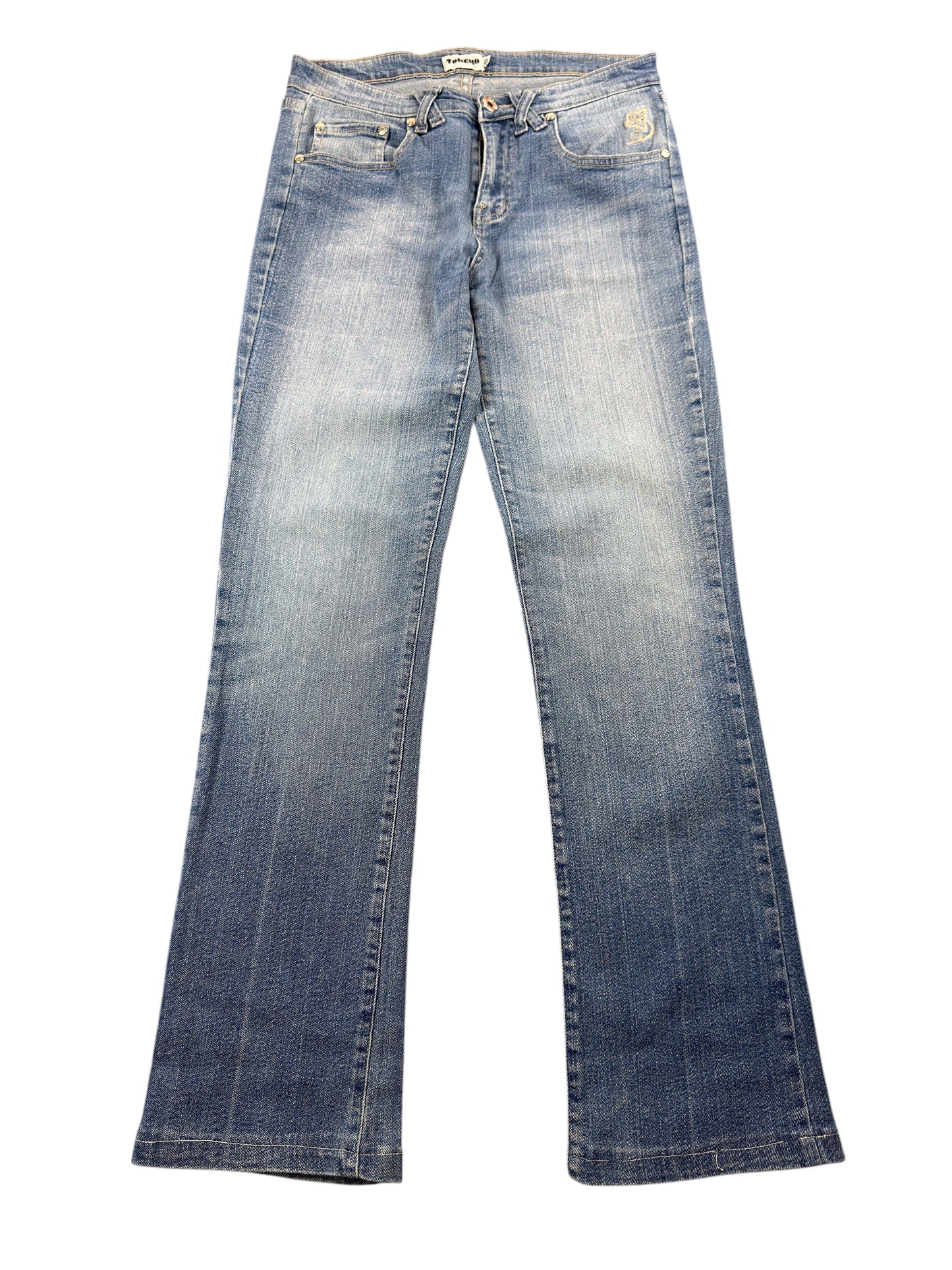 Torero Mid Rise Bootcut Jeans – S