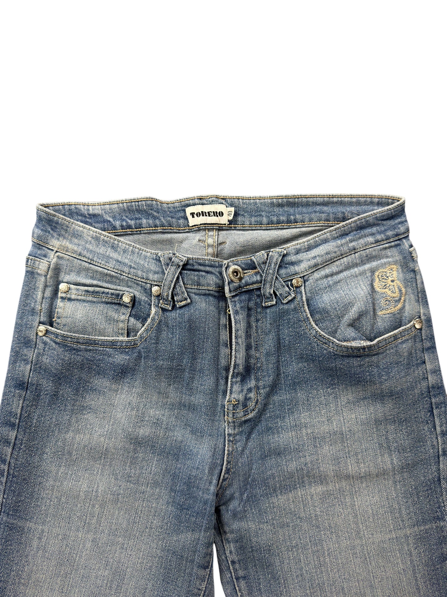 Torero Mid Rise Bootcut Jeans – S
