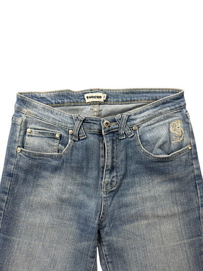Torero Mid Rise Bootcut Jeans – S