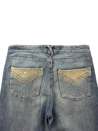 Torero Mid Rise Bootcut Jeans – S