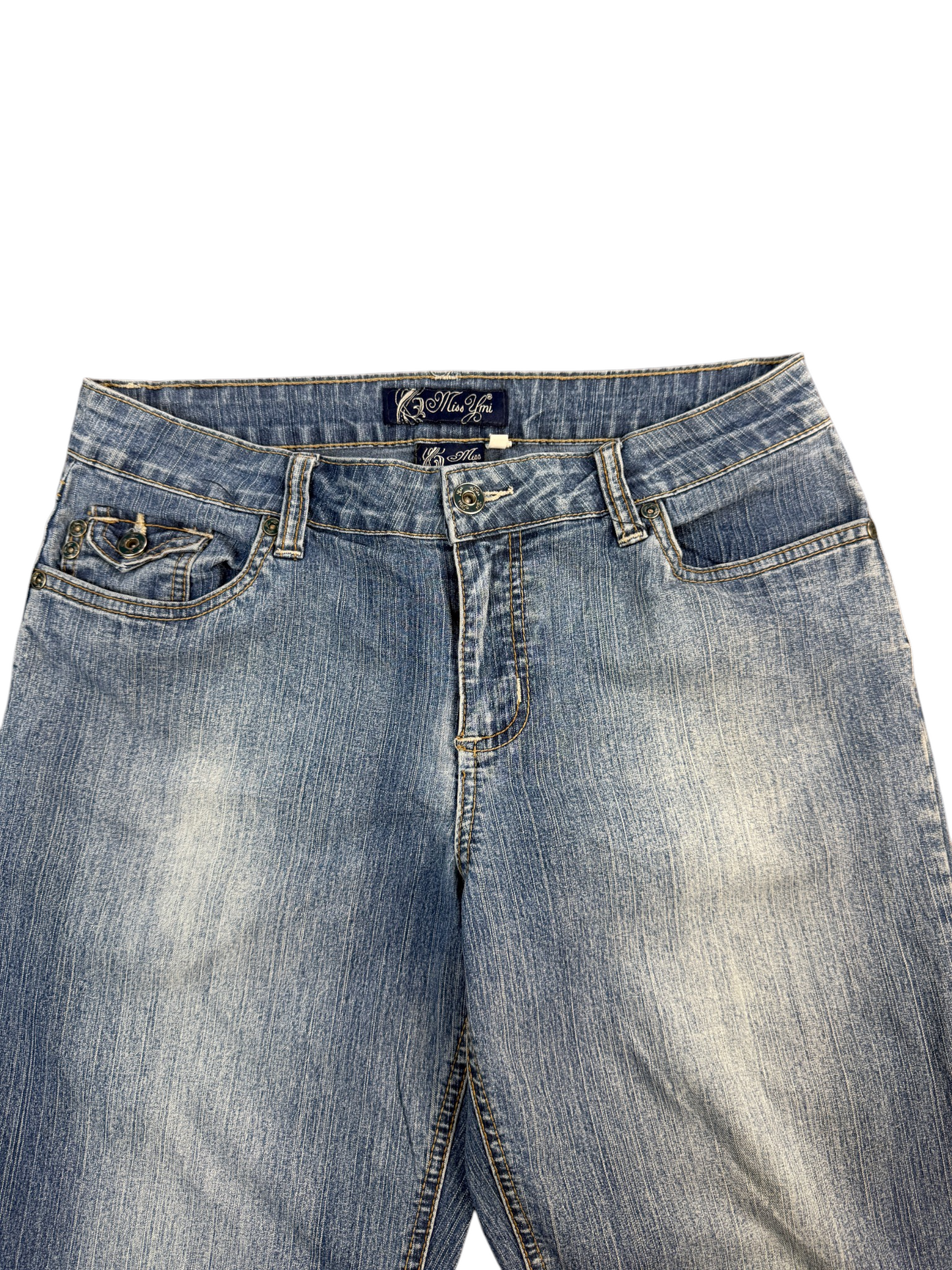 Miss Ymi Mid Rise Bootcut Jeans – M