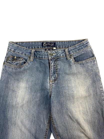 Miss Ymi Mid Rise Bootcut Jeans – M