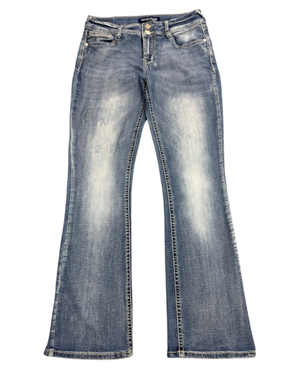 WallFlower Luscious Curvy Fit Mid Rise Bootcut Jeans – M