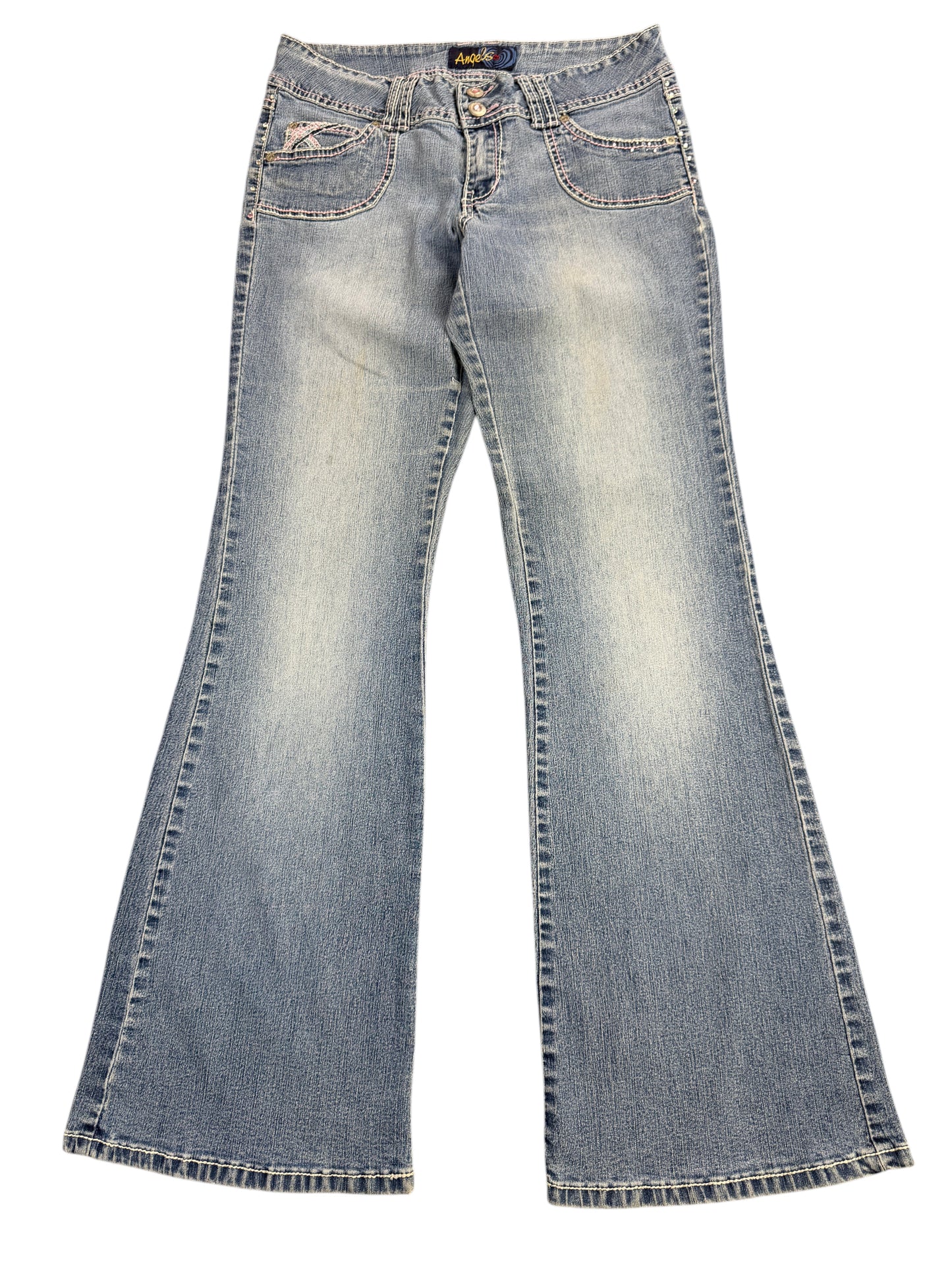 Angels Low Rise Bootcut Jeans – M