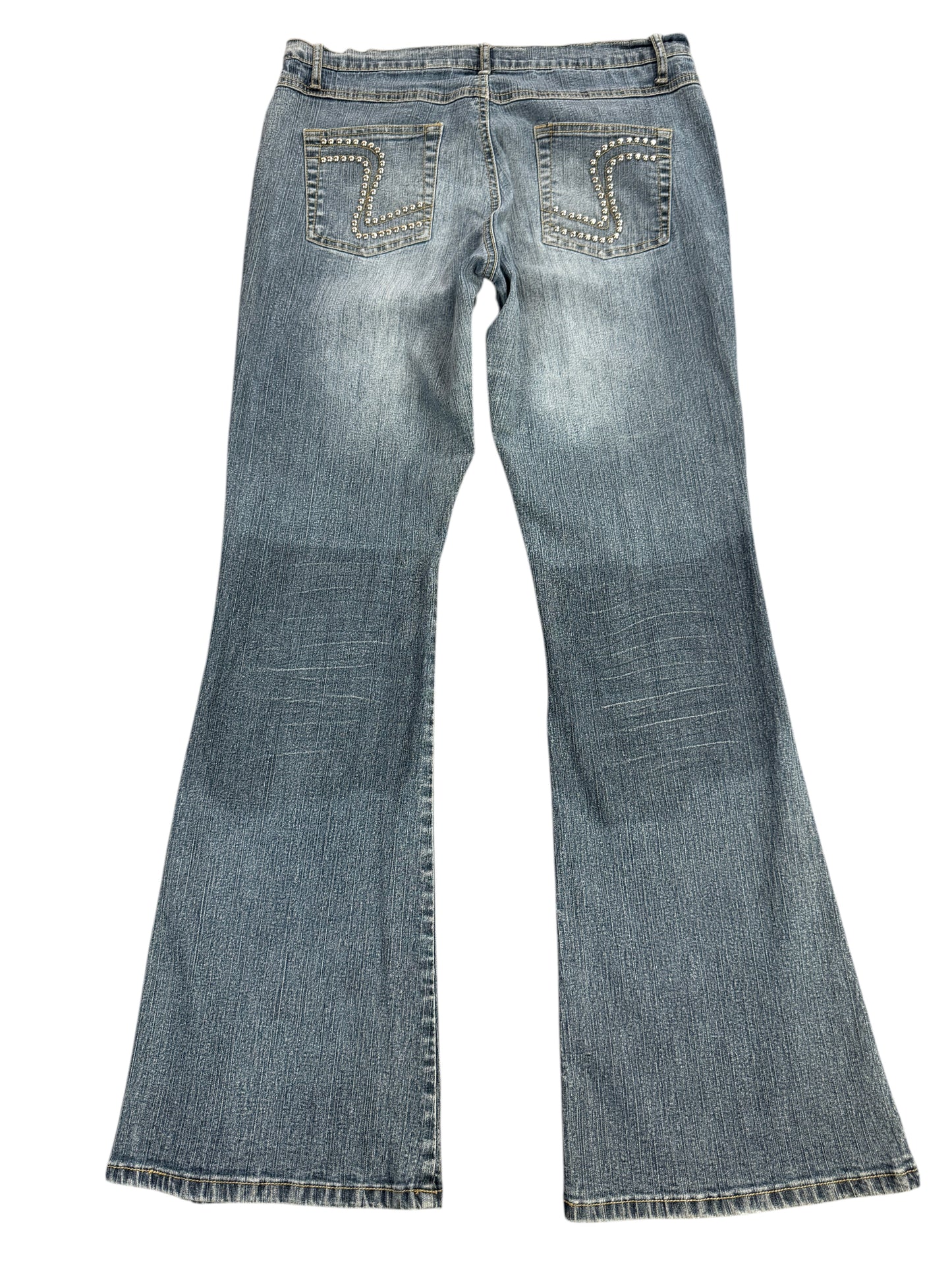 Lazer Mid Rise Bootcut Jeans – L