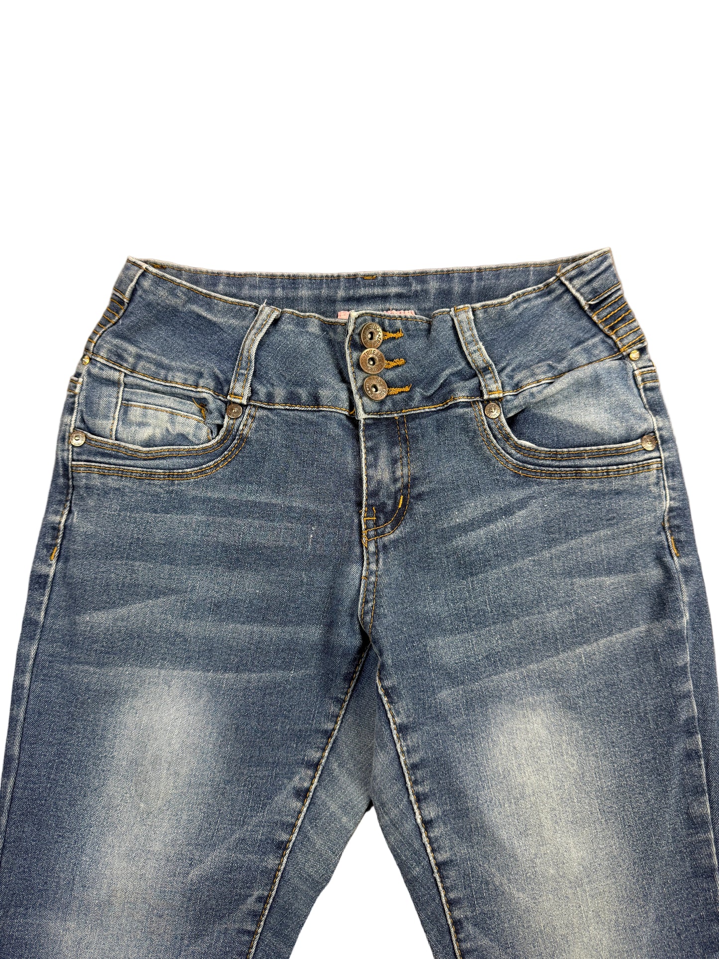 True Luck Low Rise Flare Jeans – XS