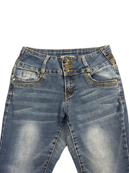 True Luck Low Rise Flare Jeans – XS