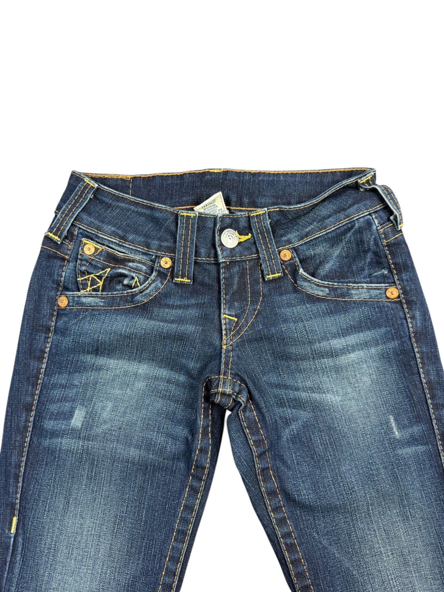 True Religion Low Rise Flare Jeans – XS