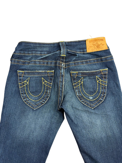True Religion Low Rise Flare Jeans – XS