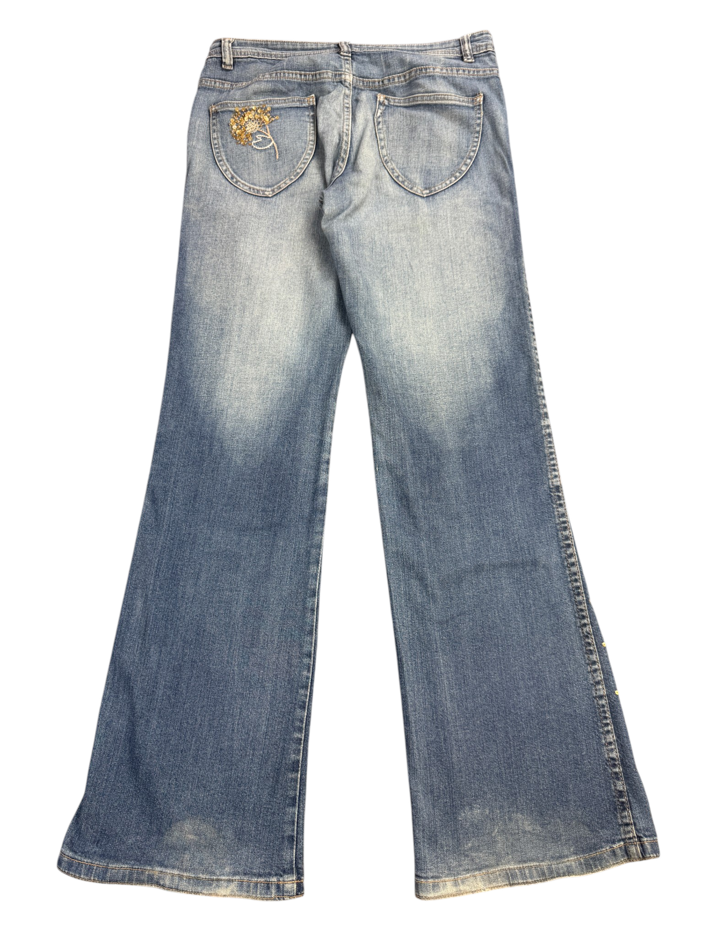 Outfit Mid Rise Flare Bootcut Jeans – L