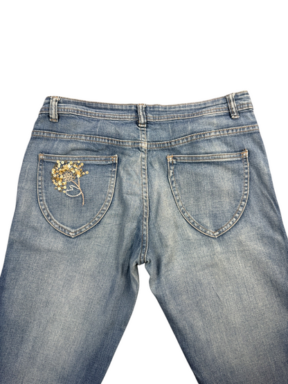 Outfit Mid Rise Flare Bootcut Jeans – L