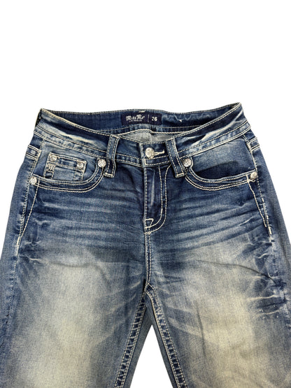 Miss Me Mid Rise Bootcut Jeans – XS