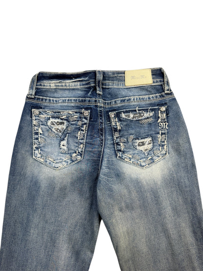 Miss Me Mid Rise Bootcut Jeans – XS
