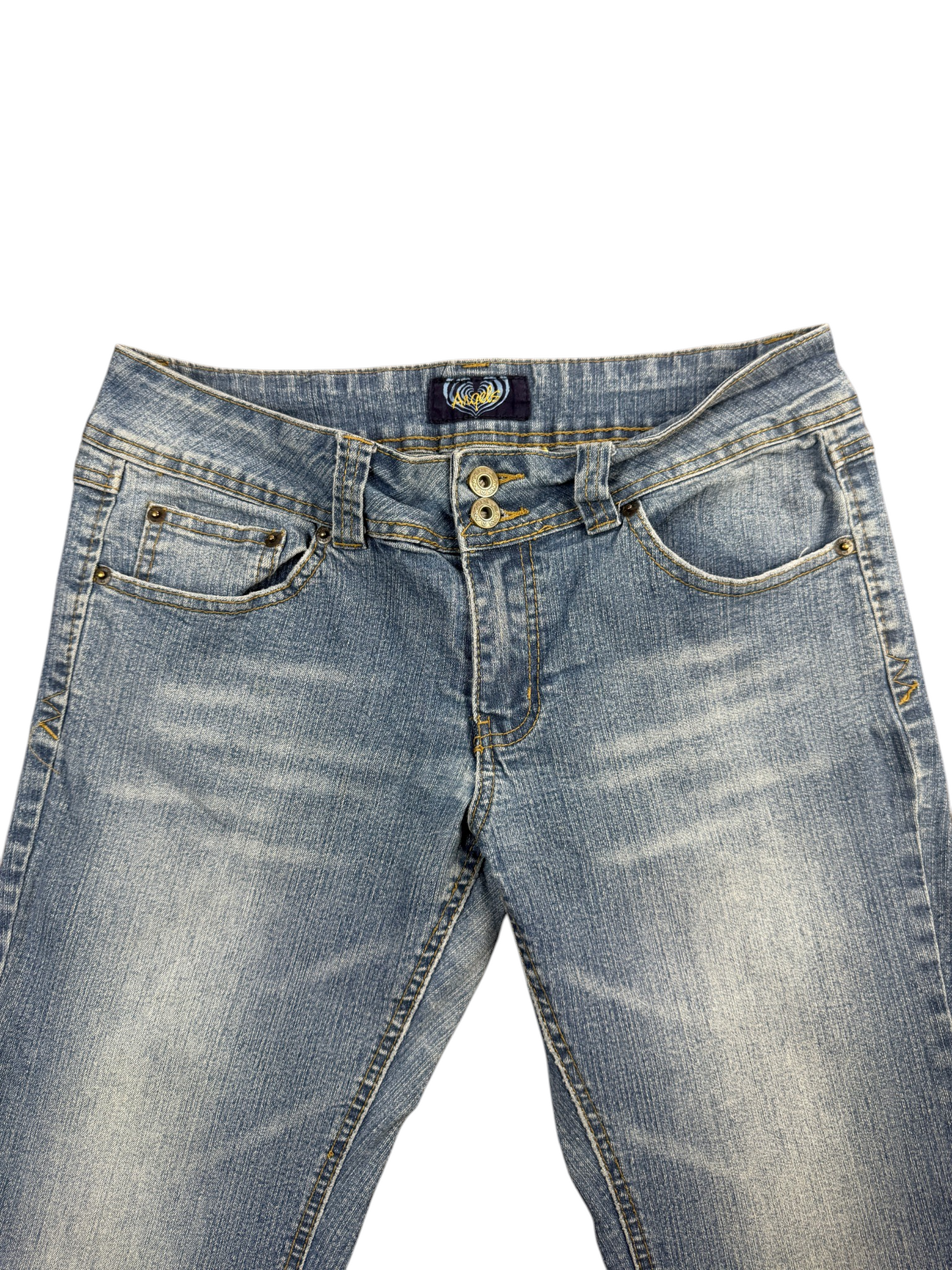 Angels Low Rise Bootcut Jeans – L