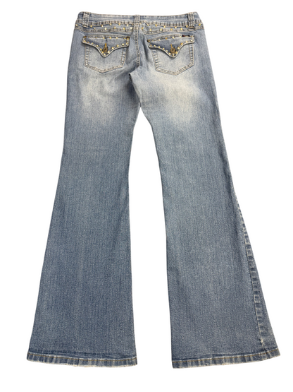 Angels Low Rise Bootcut Jeans – L