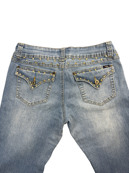 Angels Low Rise Bootcut Jeans – L