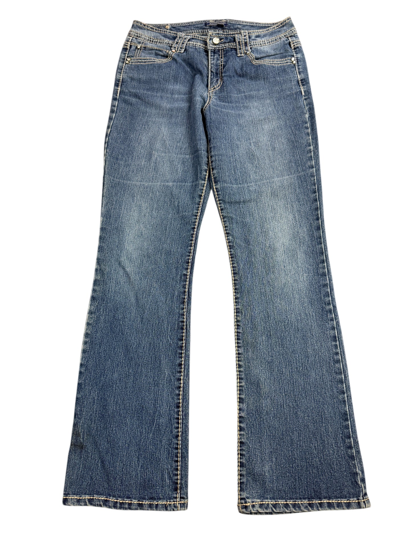 Bandolino Mid Rise Bootcut Jeans – L