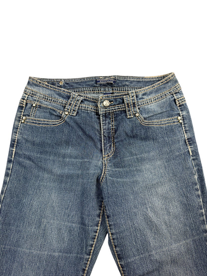 Bandolino Mid Rise Bootcut Jeans – L